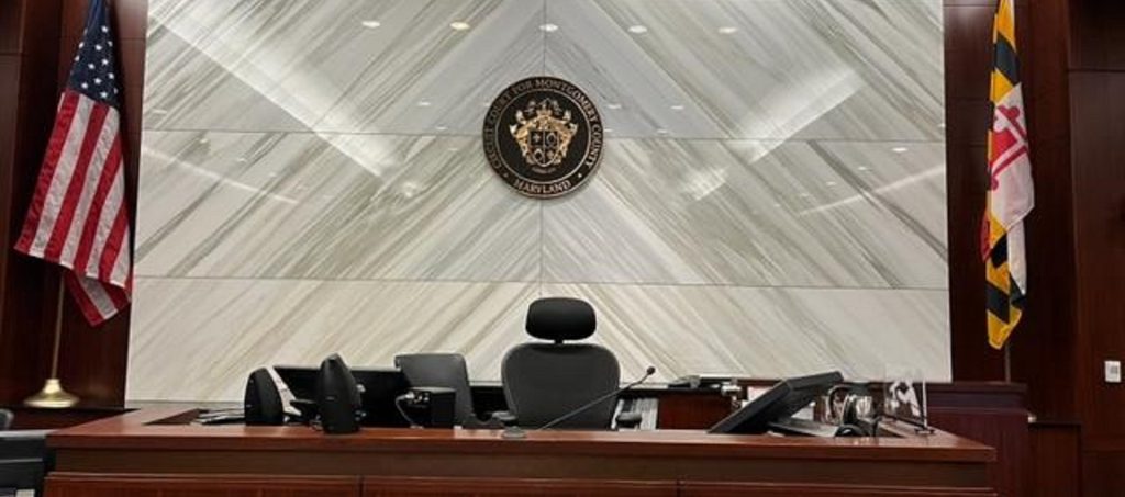 courtroom in montgomery county maryland